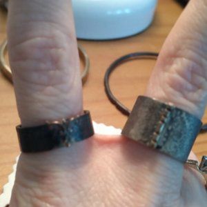 2 rings and a bracelet lot - made in Germany